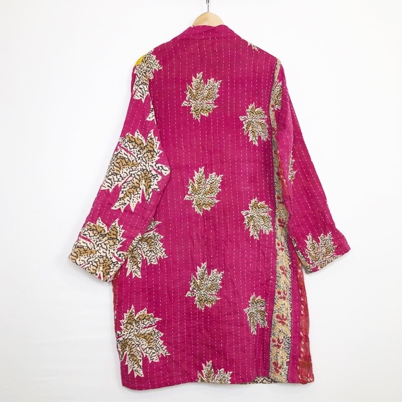 She’s 1 Oak She’s one of a kind multicolored open closure reversible kimono - Picture 7 of 9